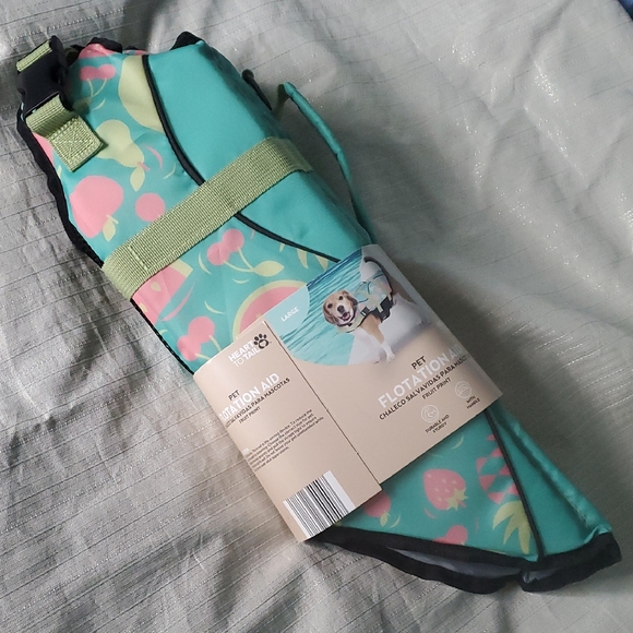 Dog Life Vest Jacket Flotation Aid - Picture 1 of 9